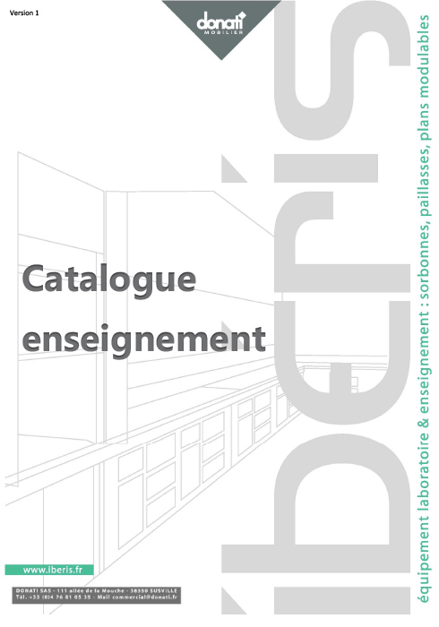 Catalogue mobilier Ibéris pour l'enseignement